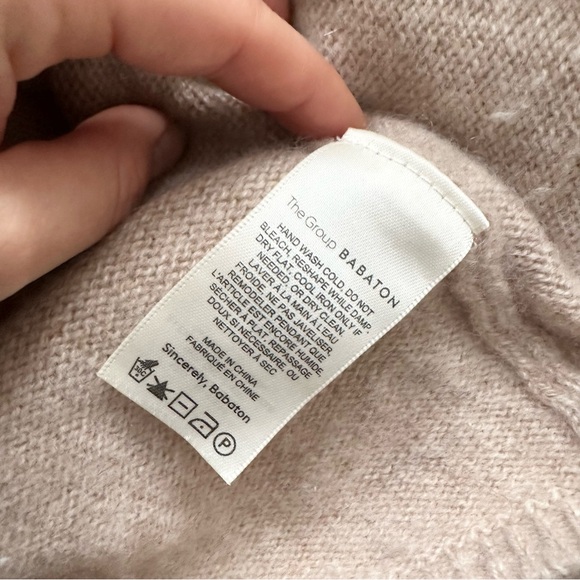 The Group Babaton Genre Cashmere Sweater - Picture 4 of 5